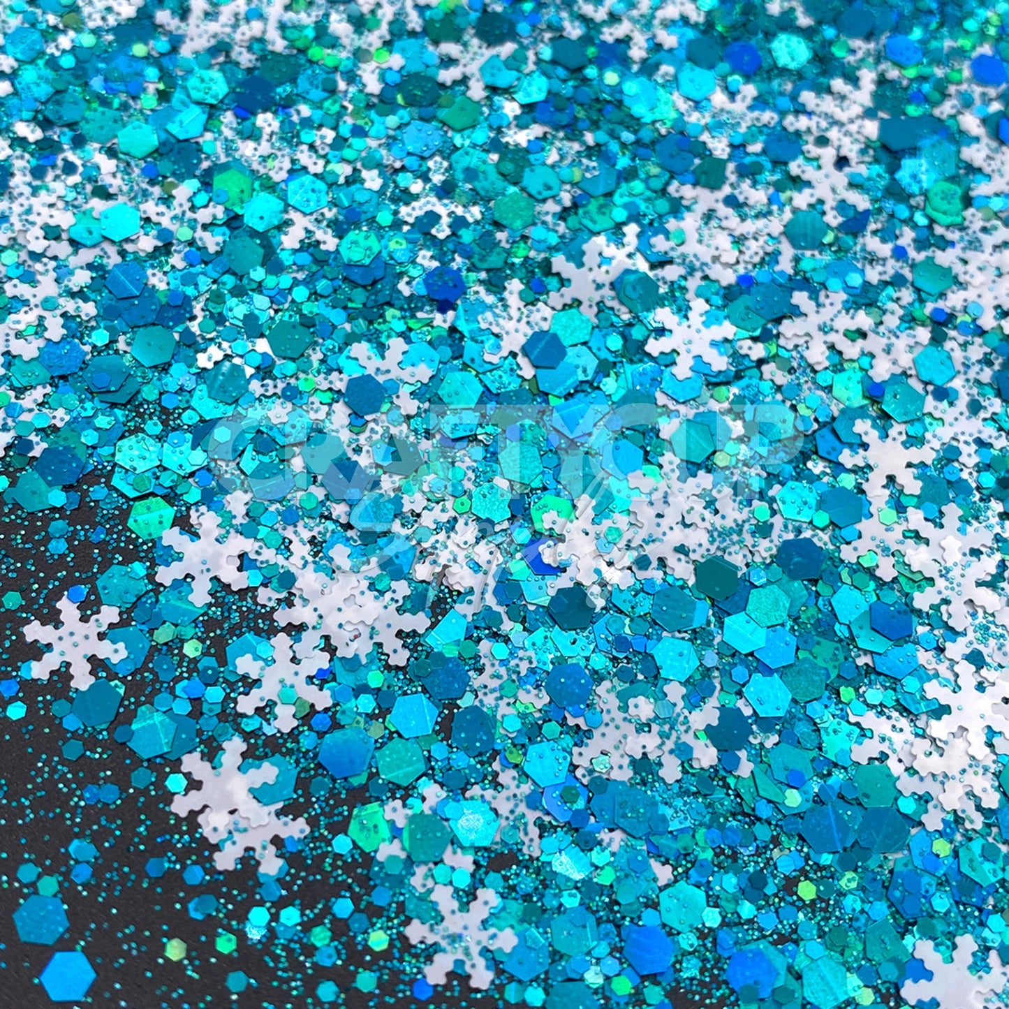 snowflakes for christmas glitters