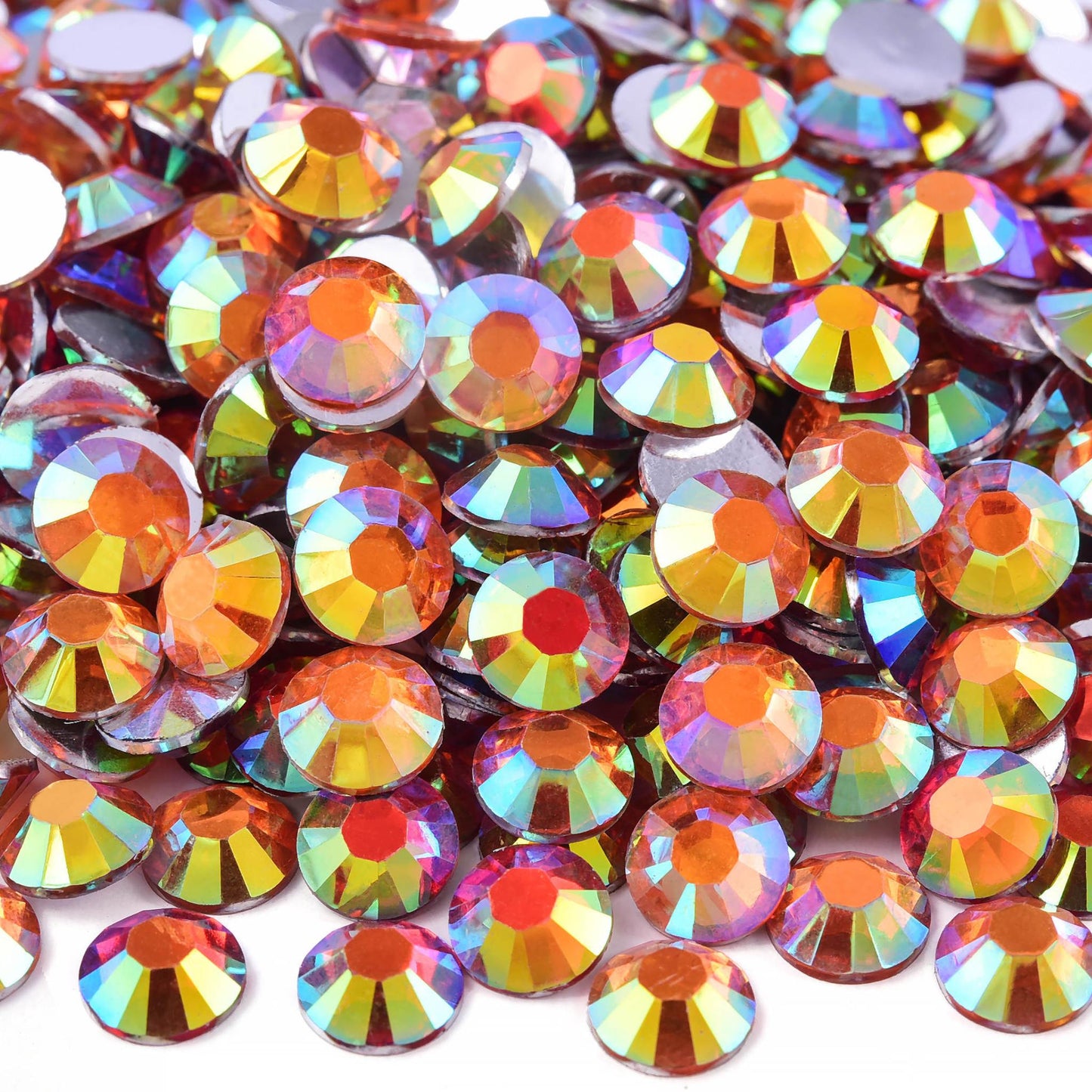 Orange Emerald AB Rhinestones (28g)
