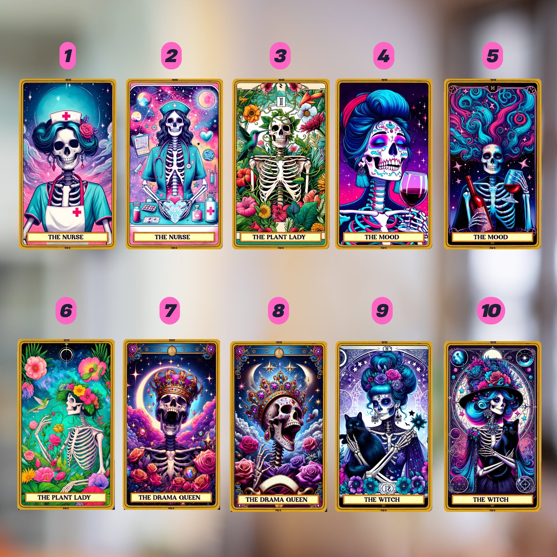 tarot transfers