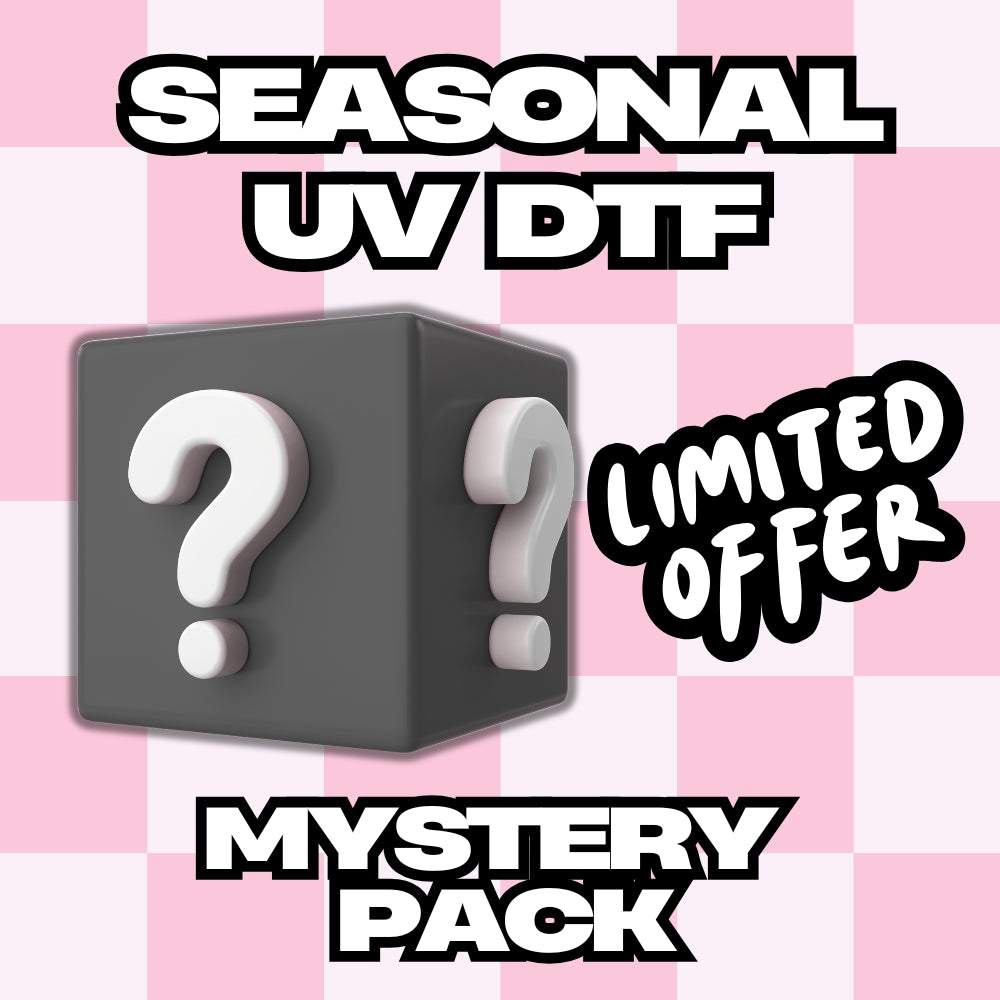 UV DTF Wrap Mystery Pack - Seasonal