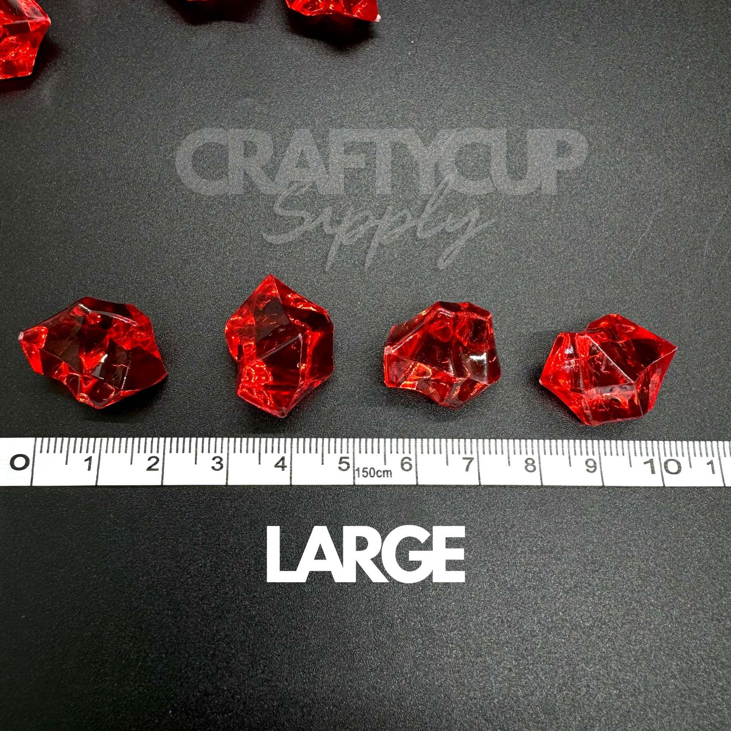 red ice cube charms
