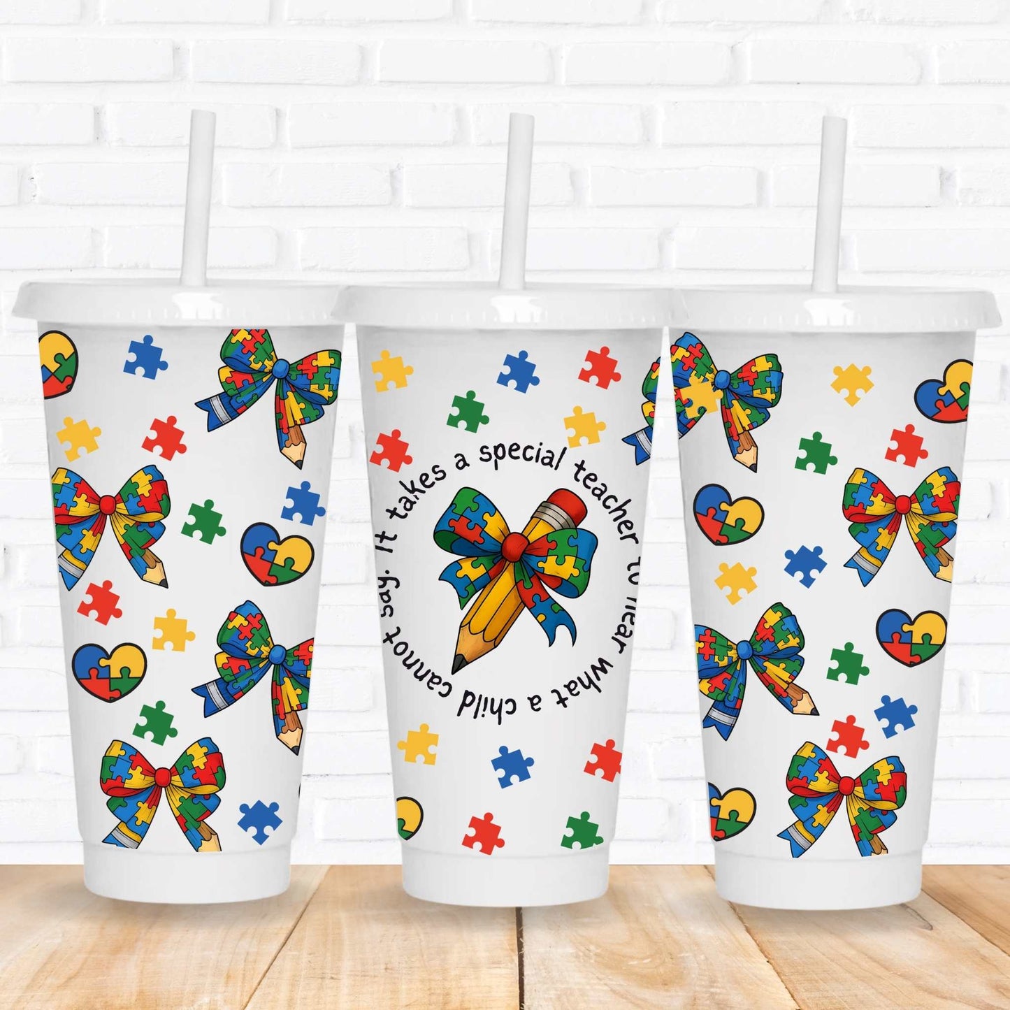 Autism Teacher | UV DTF Wrap