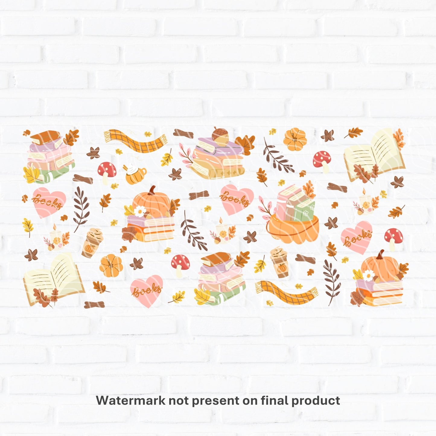 Autumn Reader | UV DTF Wrap