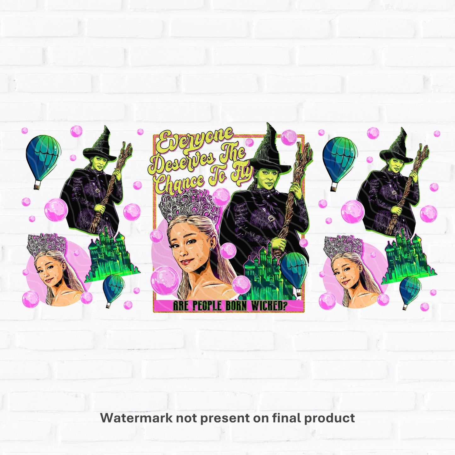 Enchanted Rivalry | UV DTF Wrap
