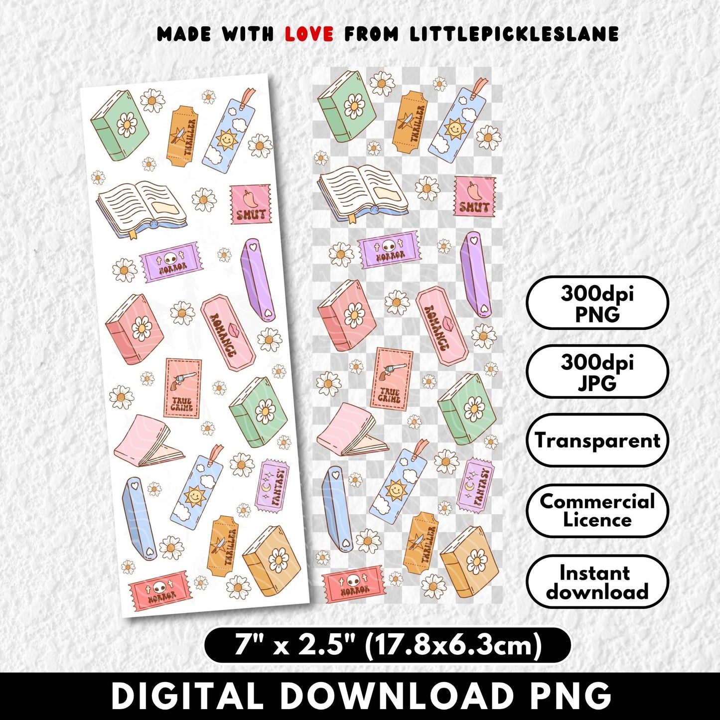 Any Genre | Bookmark Digital Download
