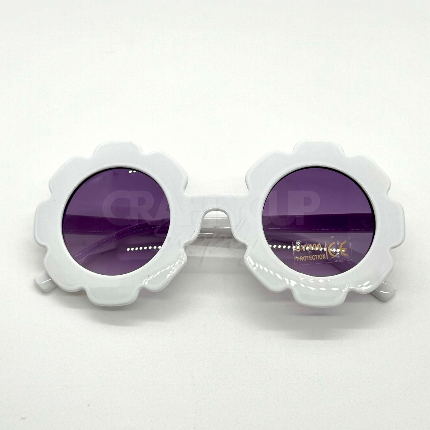 Straight Flower Shaped Sunglasses with UVA & UVB Protection (Kids)