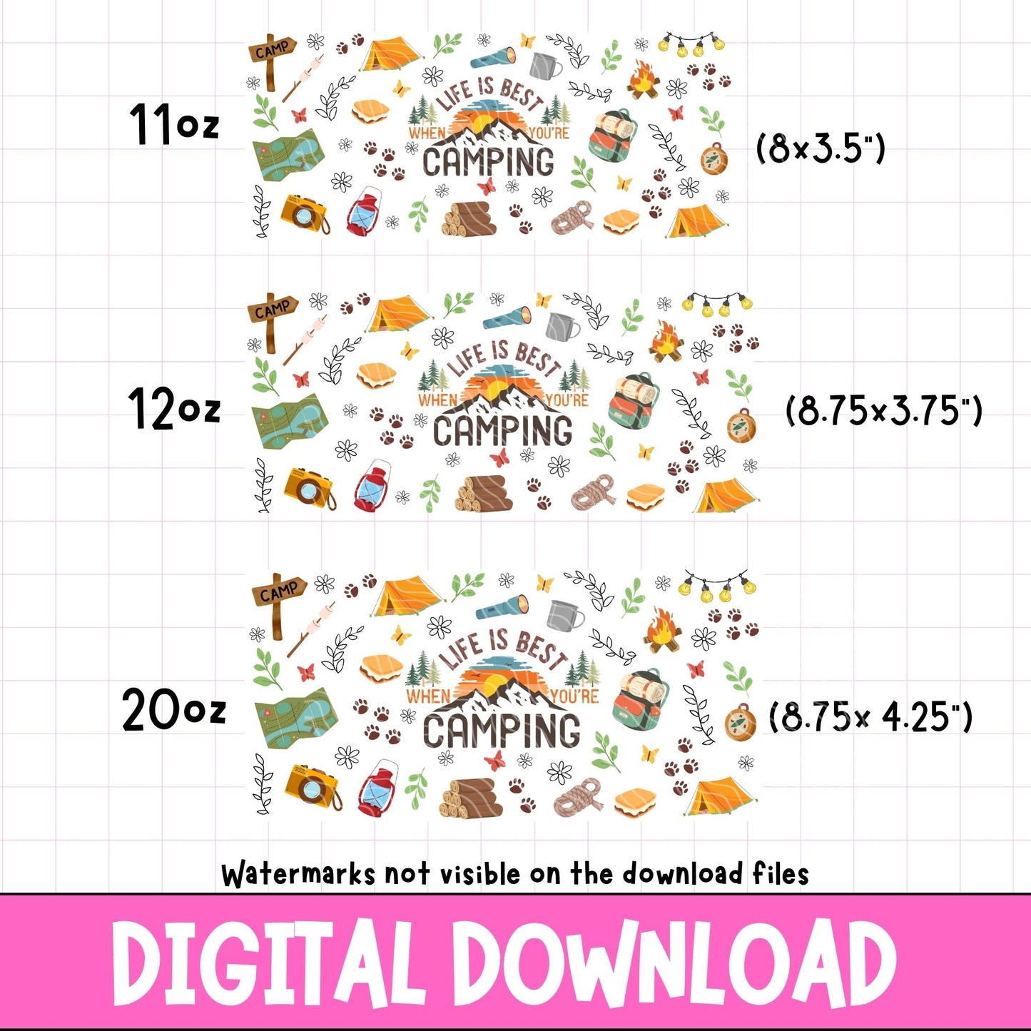 Camping Life | Digital Download