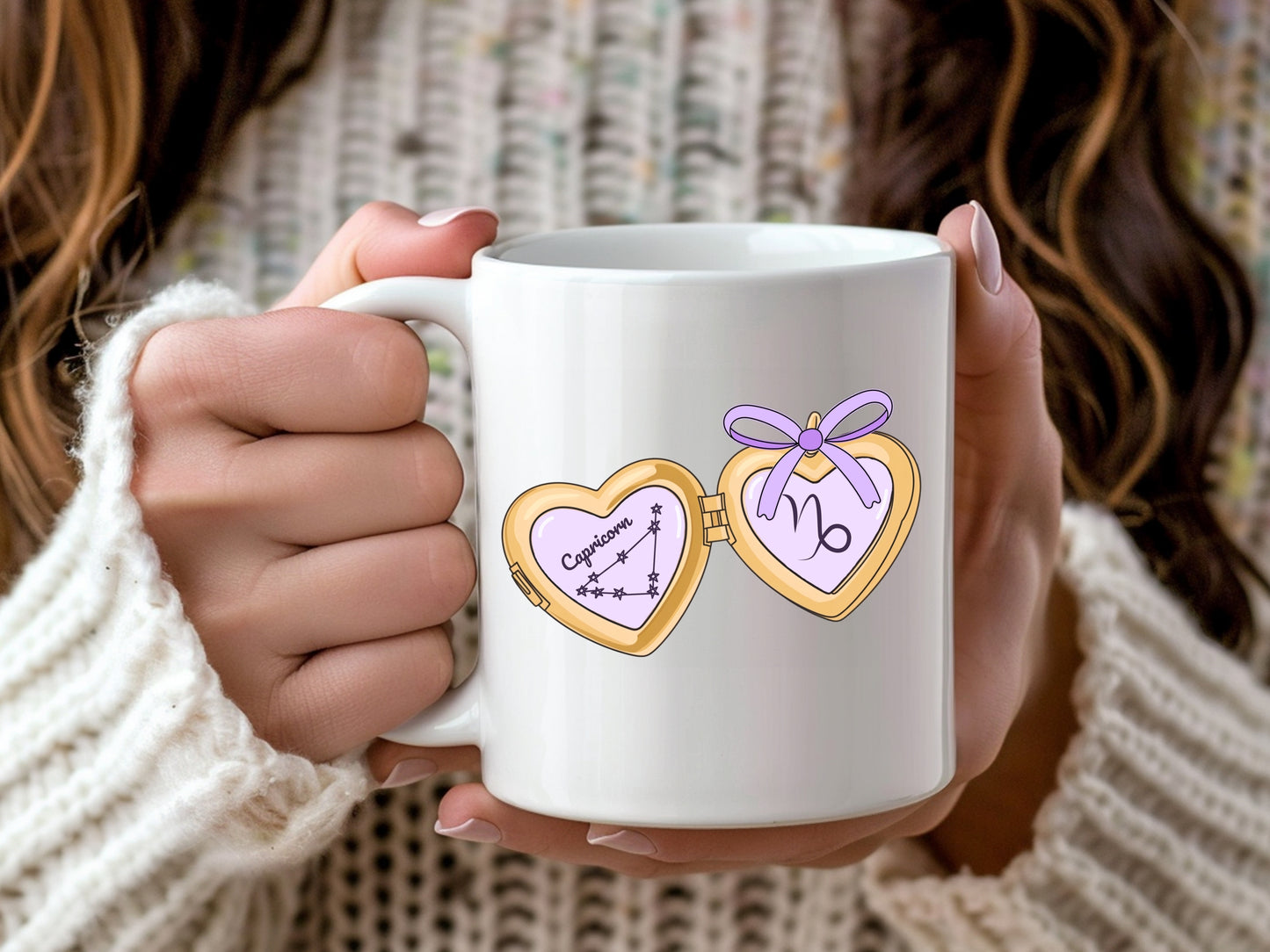 Capricorn Zodiac Locket | Digital Download