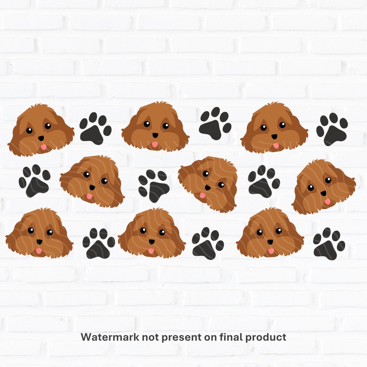 Cavapoo | UV DTF Wrap