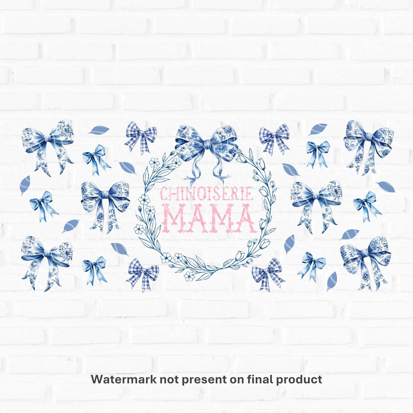 Chinoiserie Mama | UV DTF Wrap