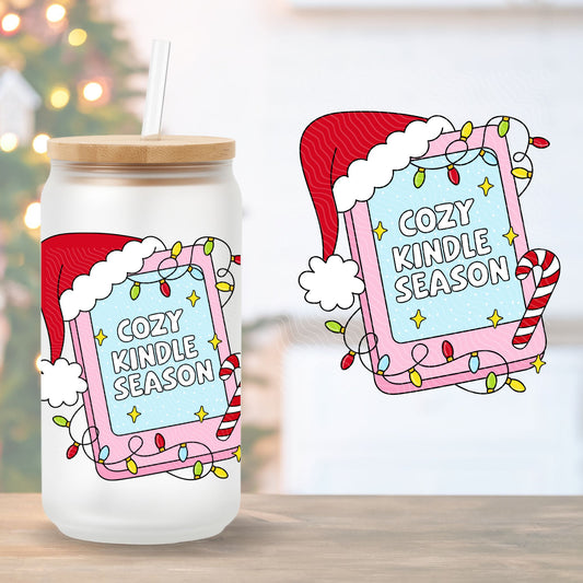 Cozy Kindle Season | UV DTF Decal