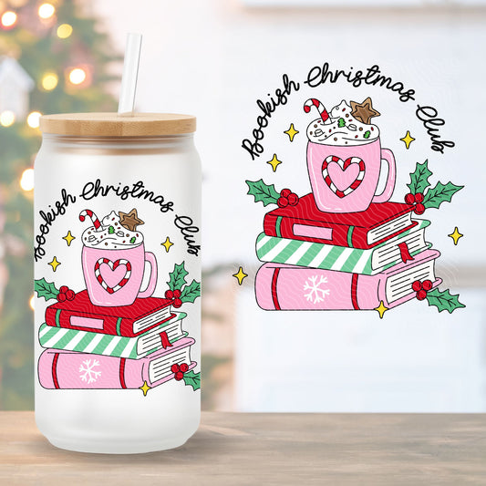 Bookish Christmas Club | UV DTF Decal