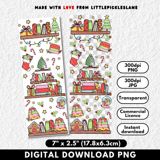 Christmas Reading | Bookmark Digital Download