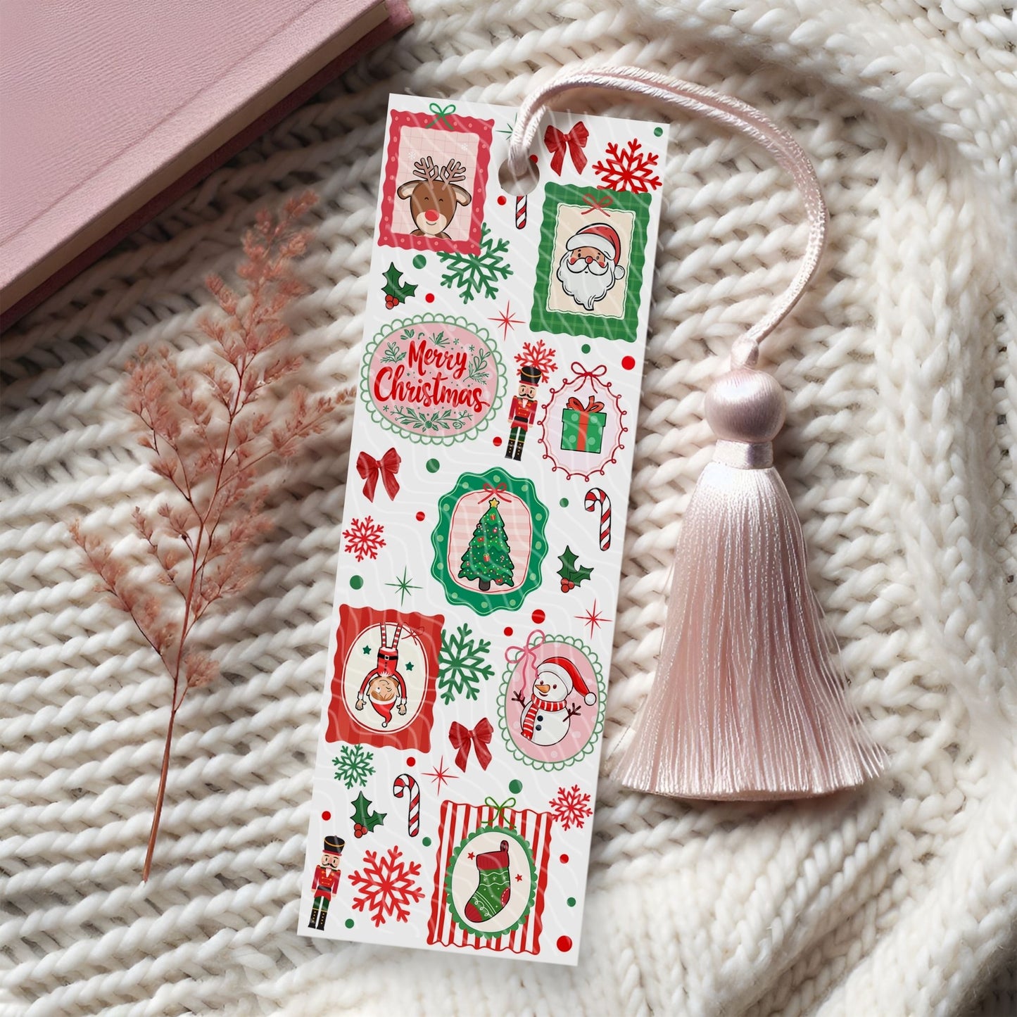 Christmas Frames | Bookmark Digital Download