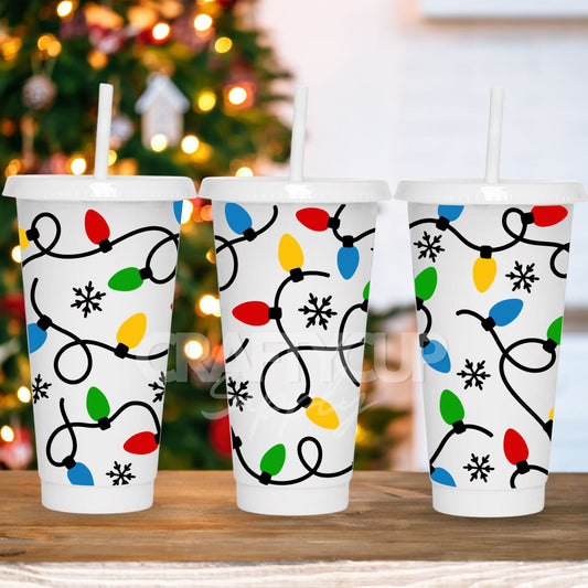 Christmas Lights | UV DTF Wrap