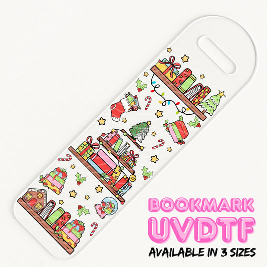 Christmas Reading | Bookmark UV DTF