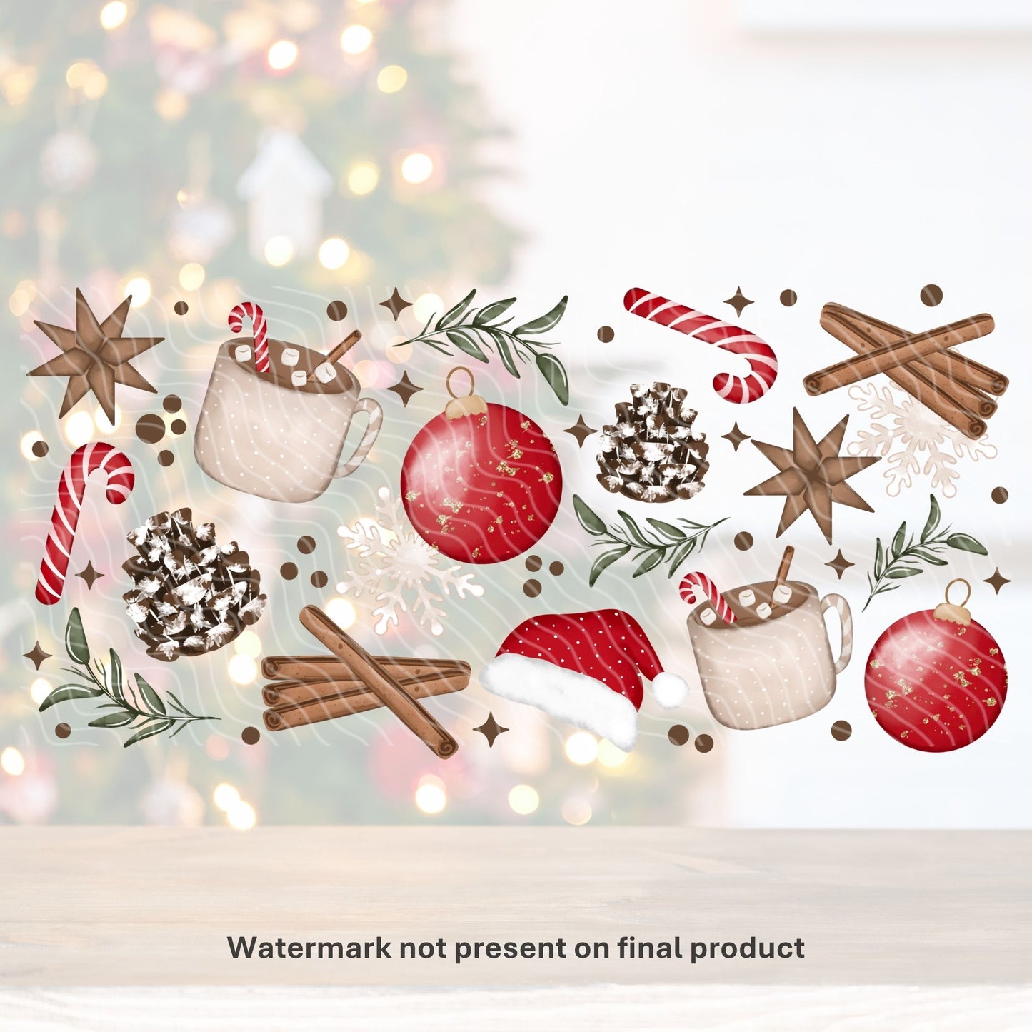 Cozy Christmas | UV DTF Wrap