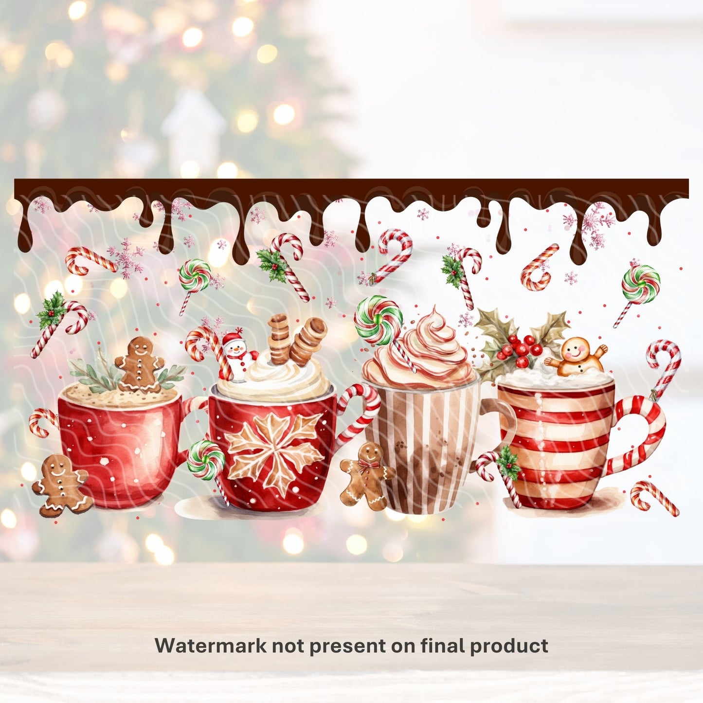 Hot Chocolate | UV DTF Wrap