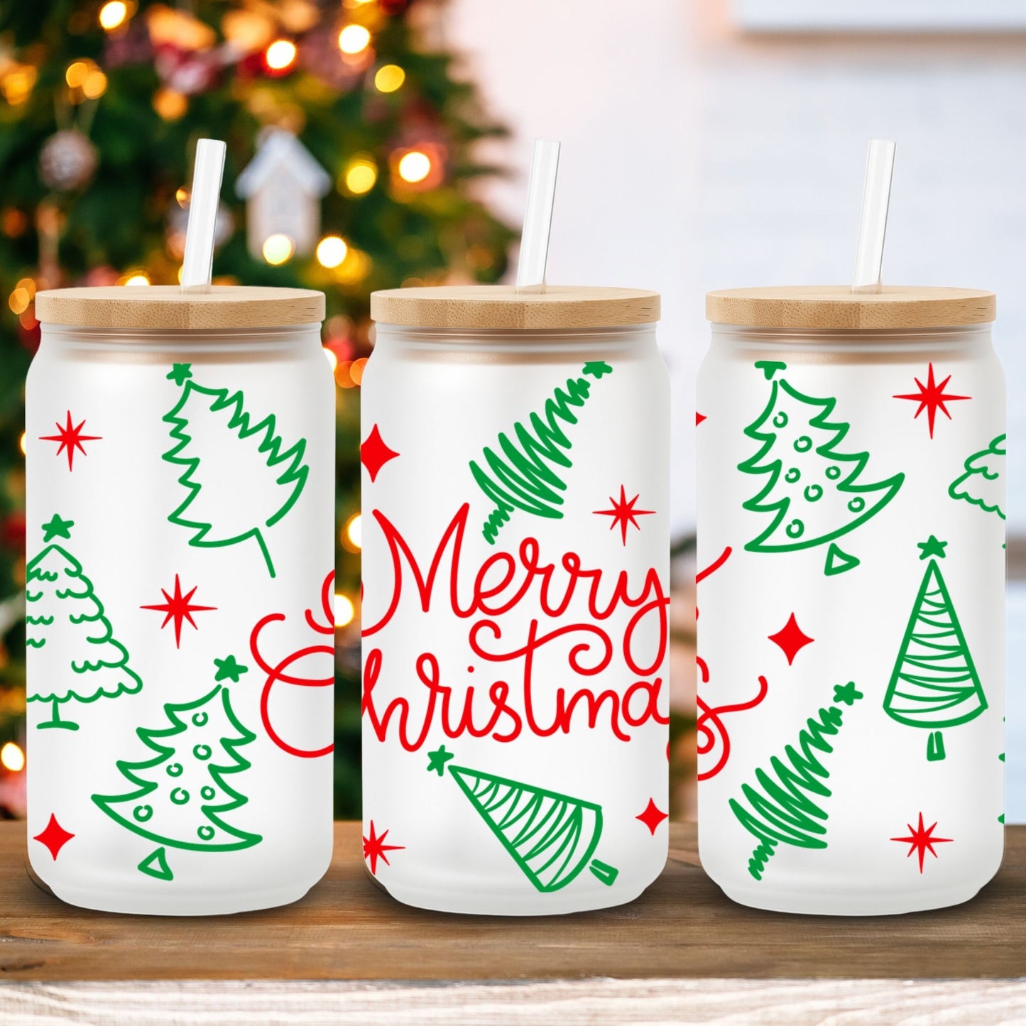 Merry Christmas | UV DTF Wrap