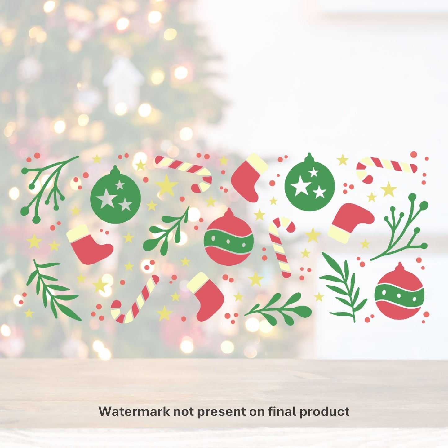 Christmas Morning | UV DTF Wrap