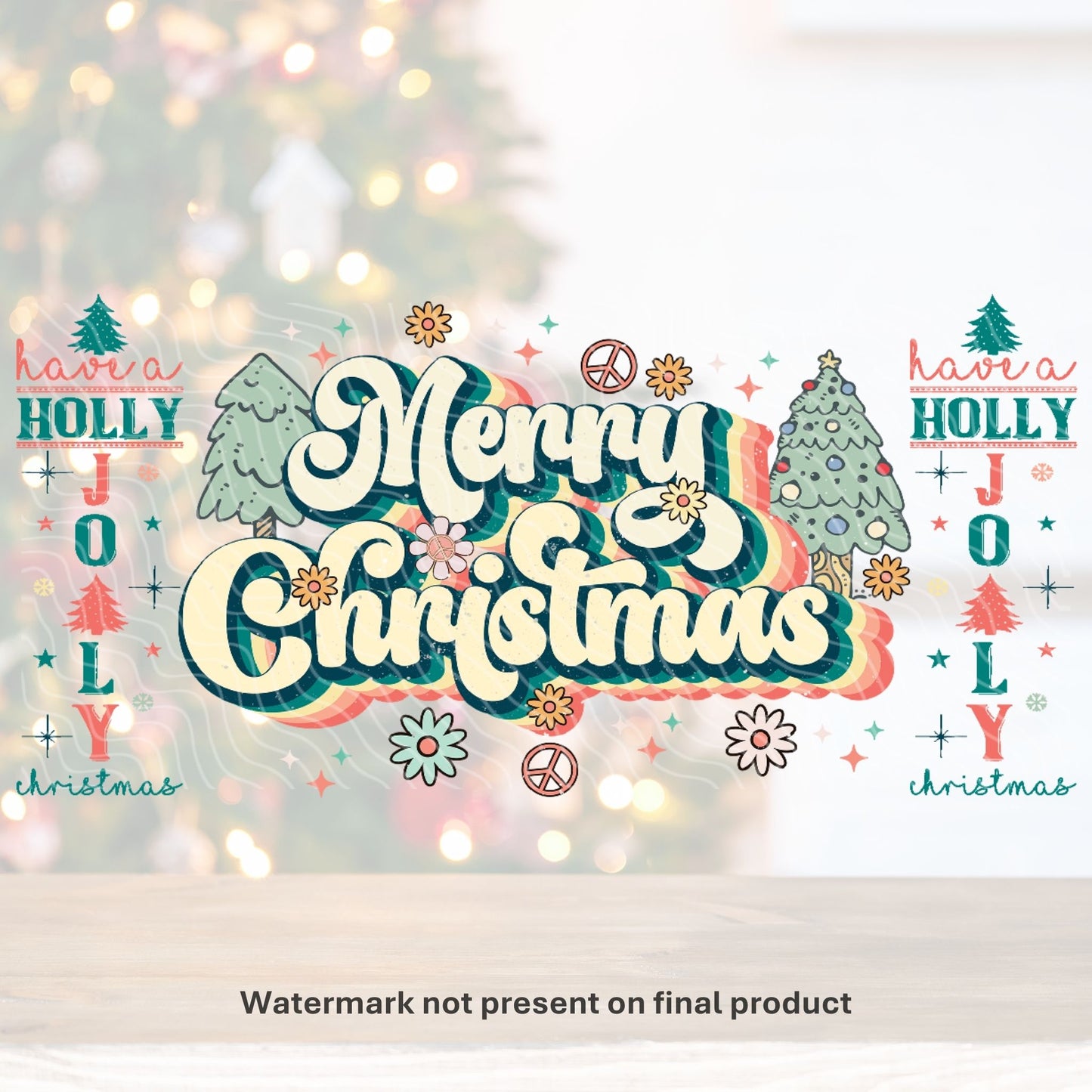 Merry Christmas! | UV DTF Wrap