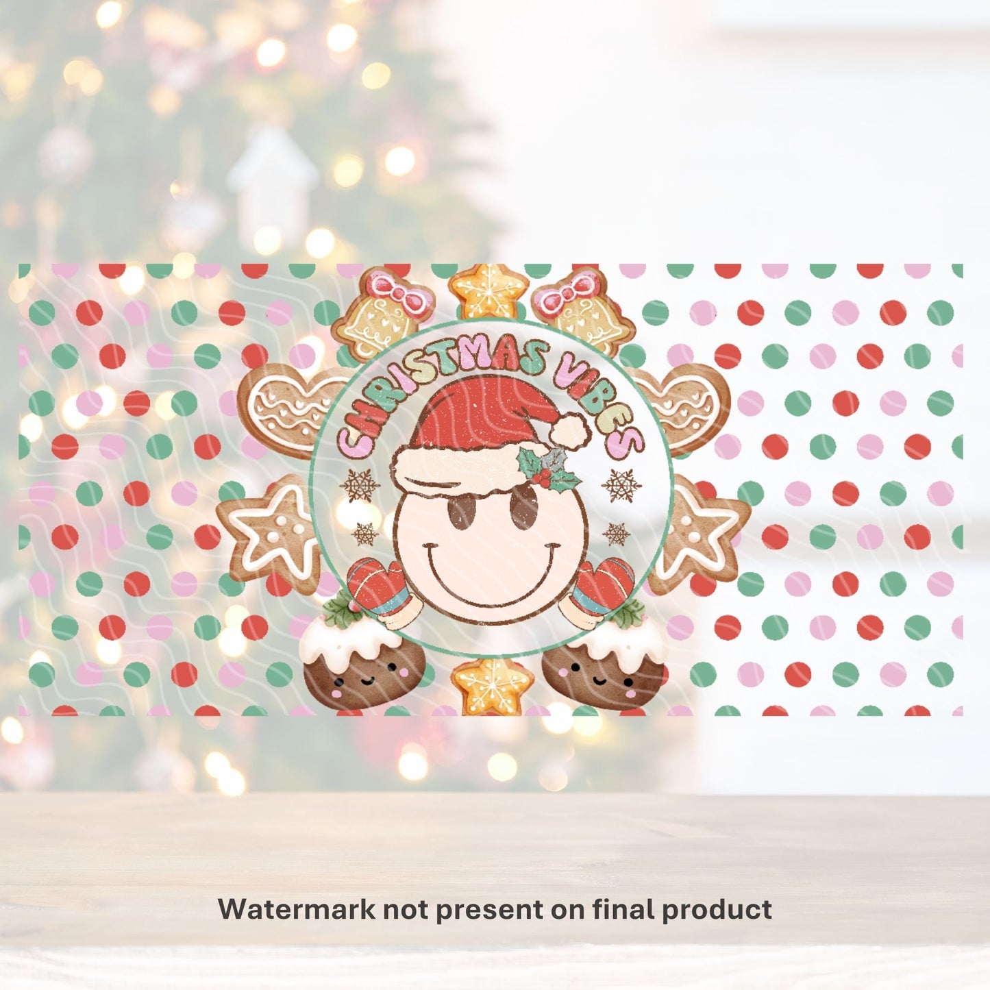 Christmas Vibes | UV DTF Wrap
