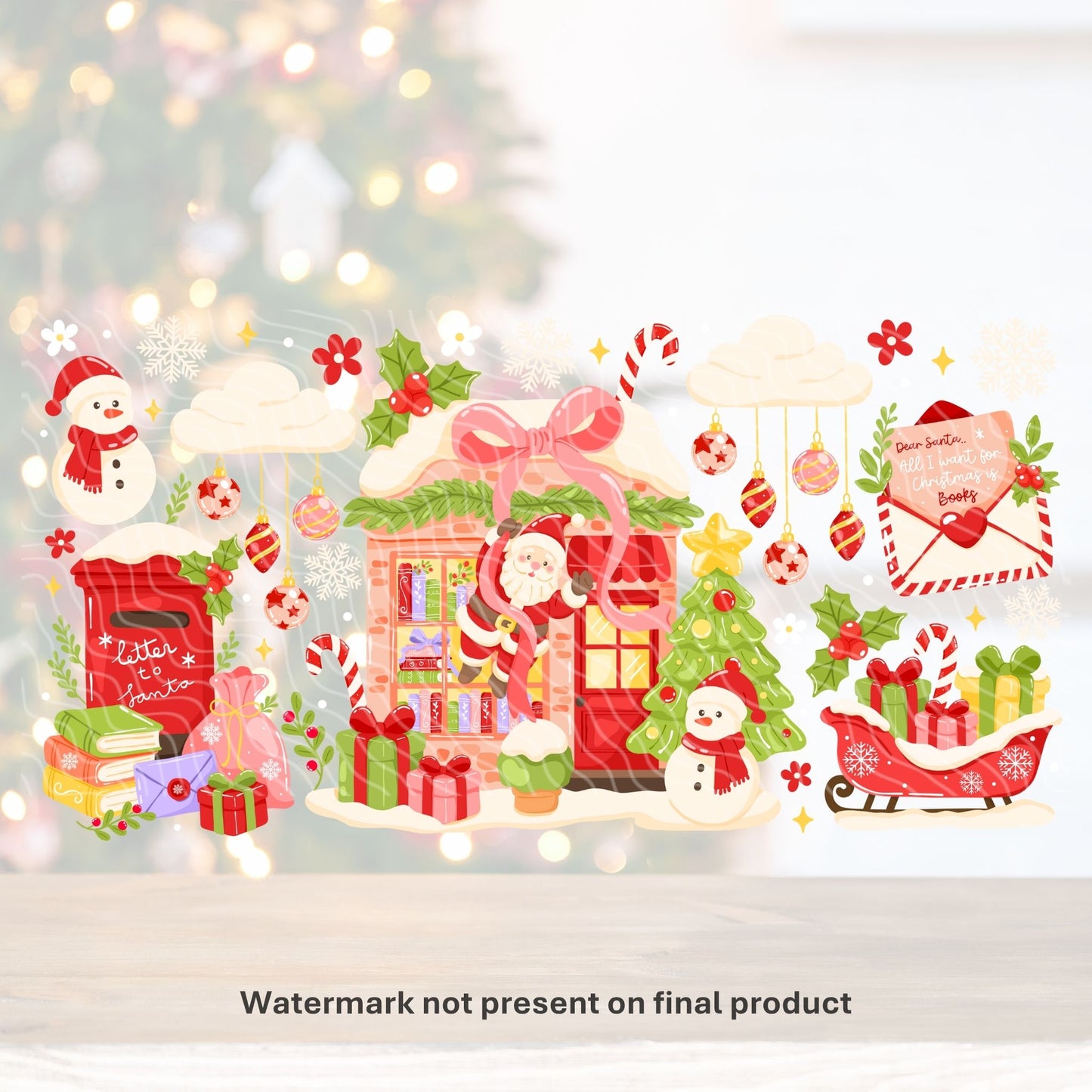 Letter to Santa | UV DTF Wrap