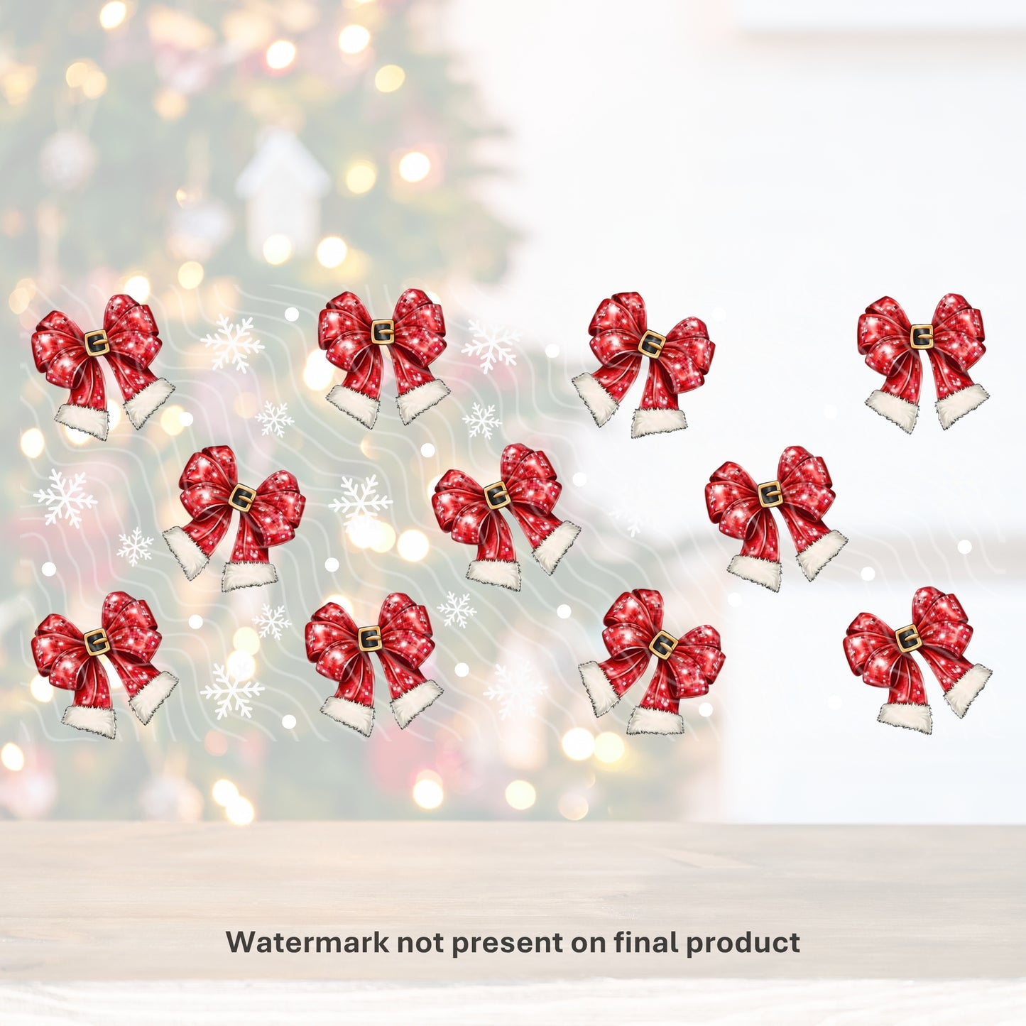 Santa Coquette | UV DTF Wrap