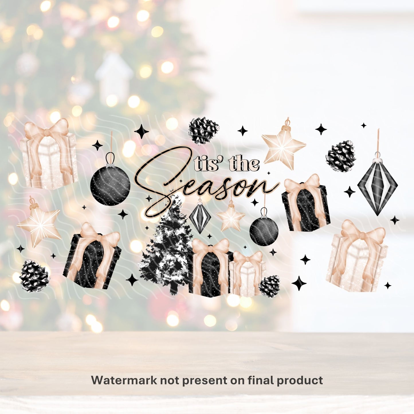 Tis The Season | UV DTF Wrap