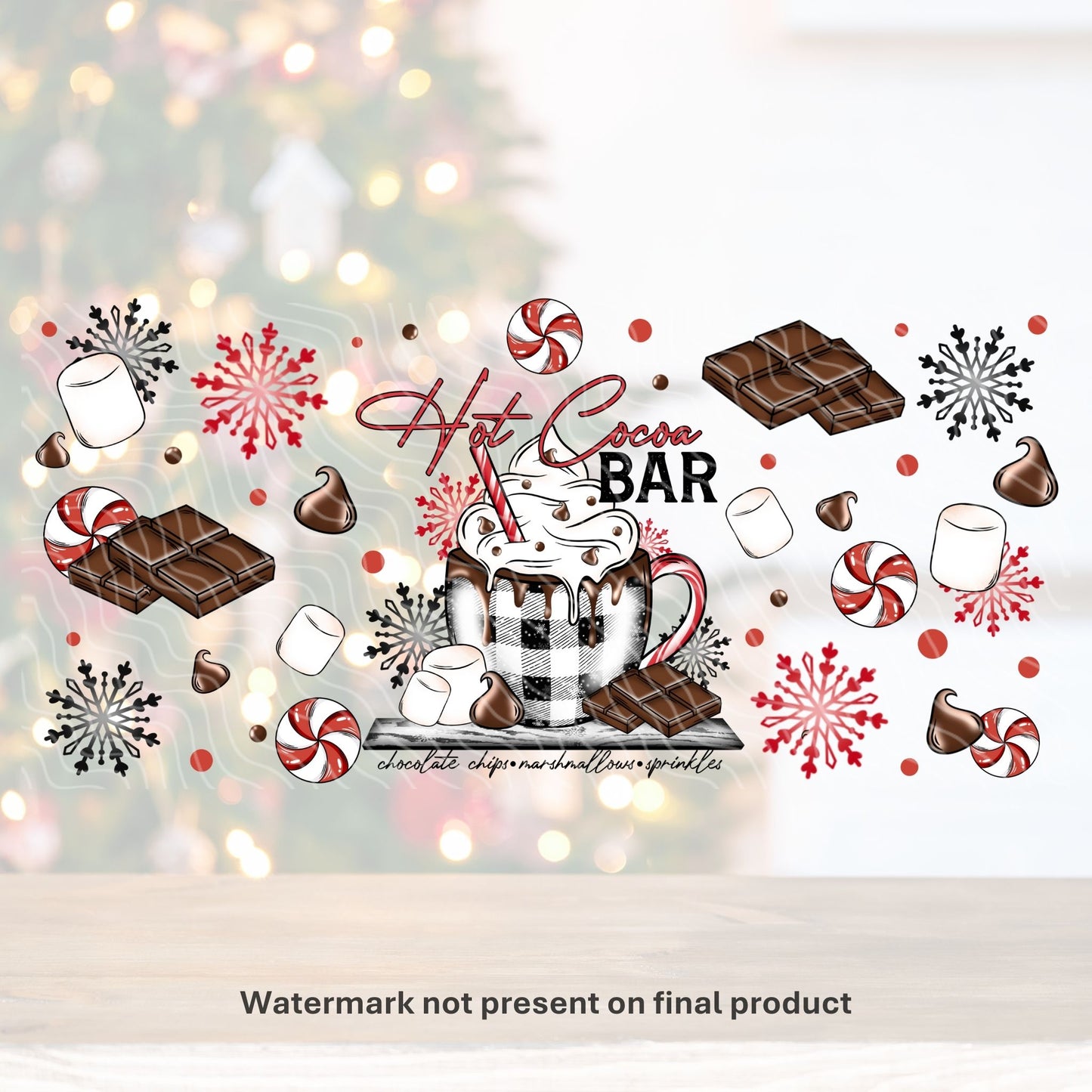 Hot Cocoa | UV DTF Wrap