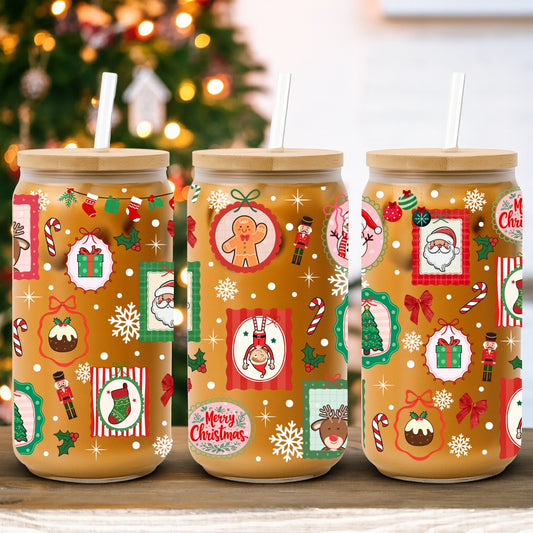 Christmas Frames | UV DTF Wrap