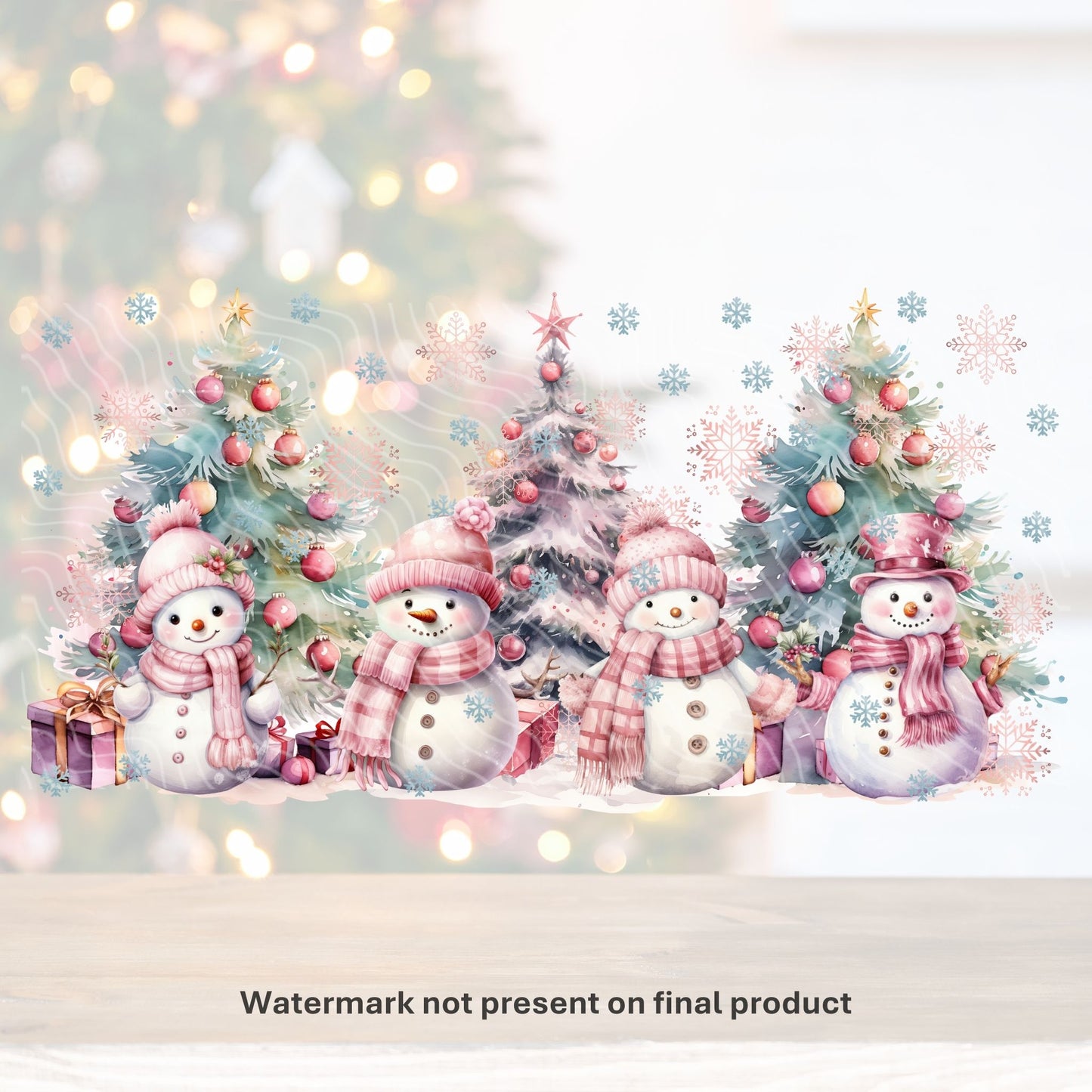 Snowman Wonderland | UV DTF Wrap