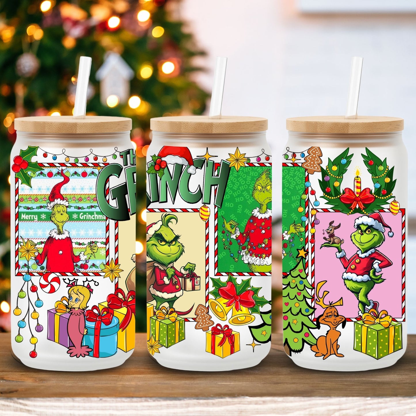 Grinchmas Scene | UV DTF Wrap