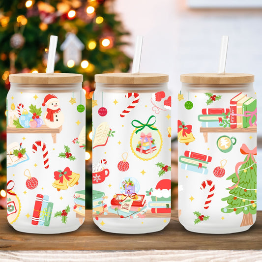 Merry & Booked | UV DTF Wrap