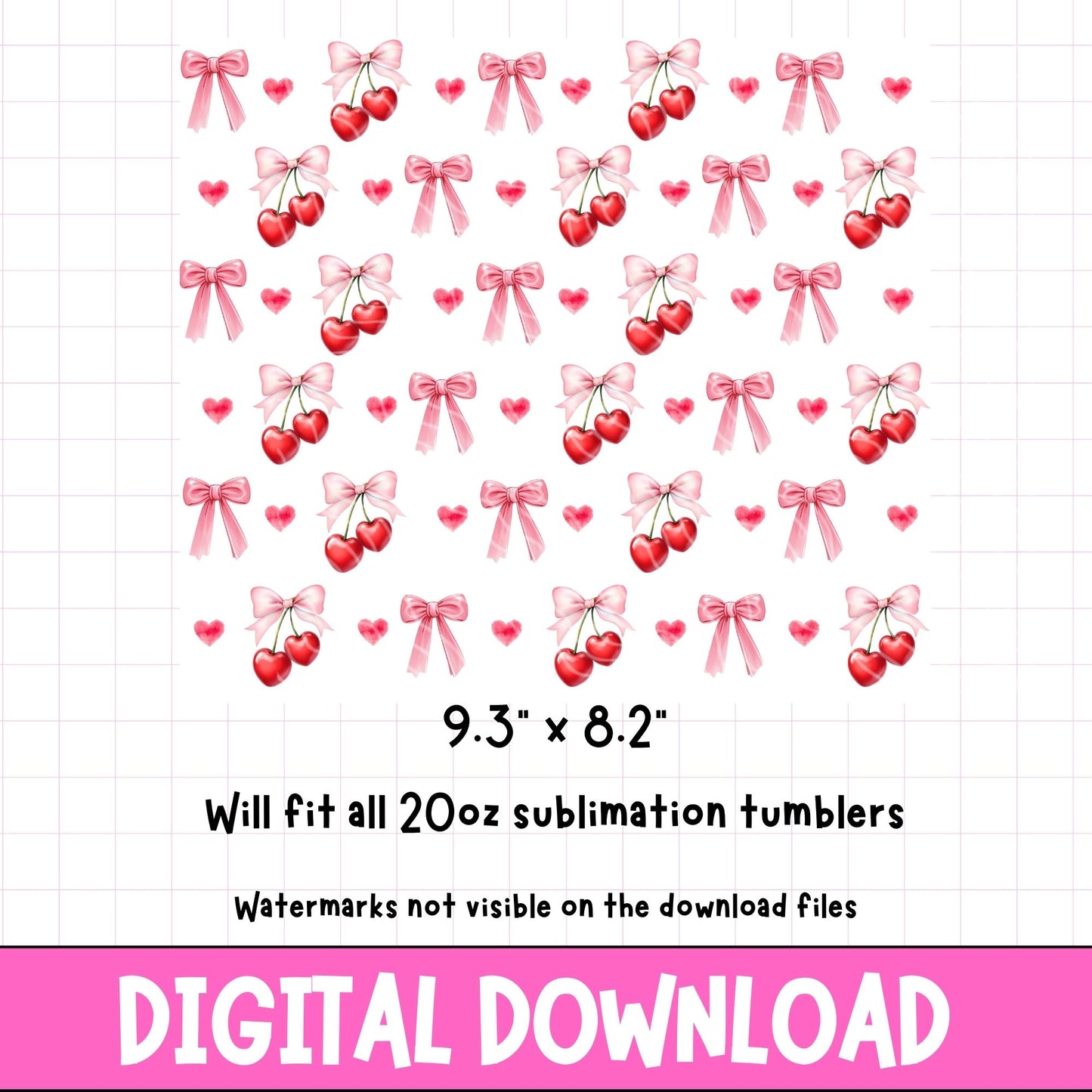 Cherry Bows | Digital Download