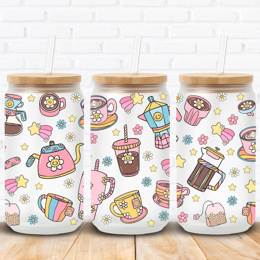 Girl Drinks | UV DTF Wrap