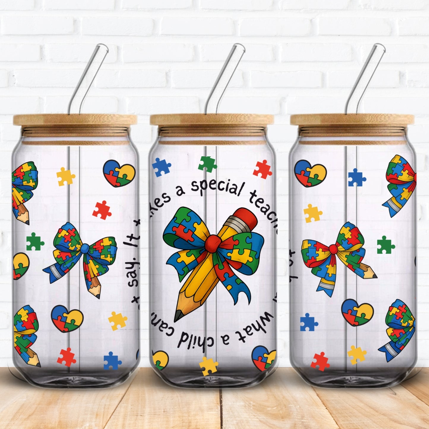 Autism Teacher | UV DTF Wrap