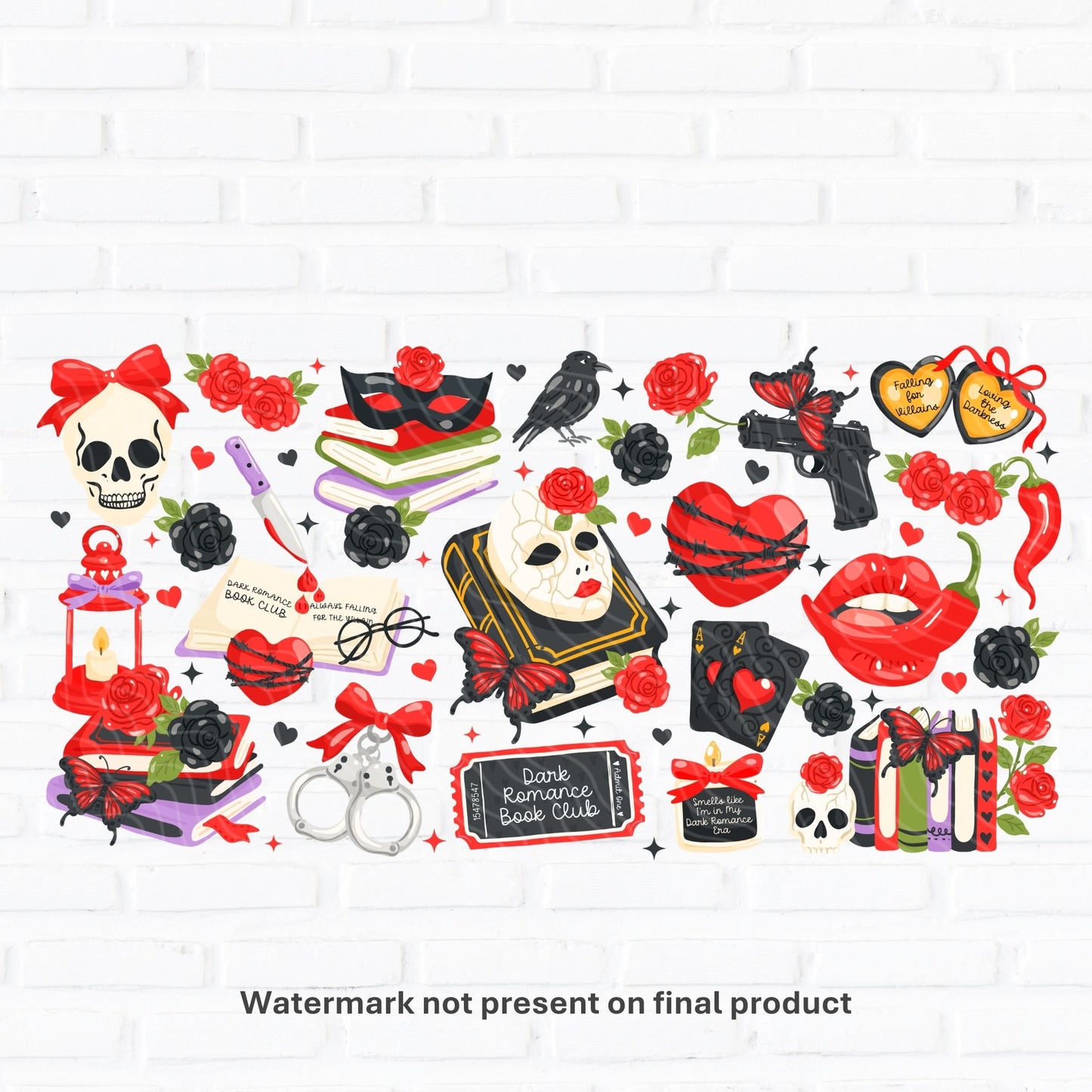 Dark Romance | UV DTF Wrap