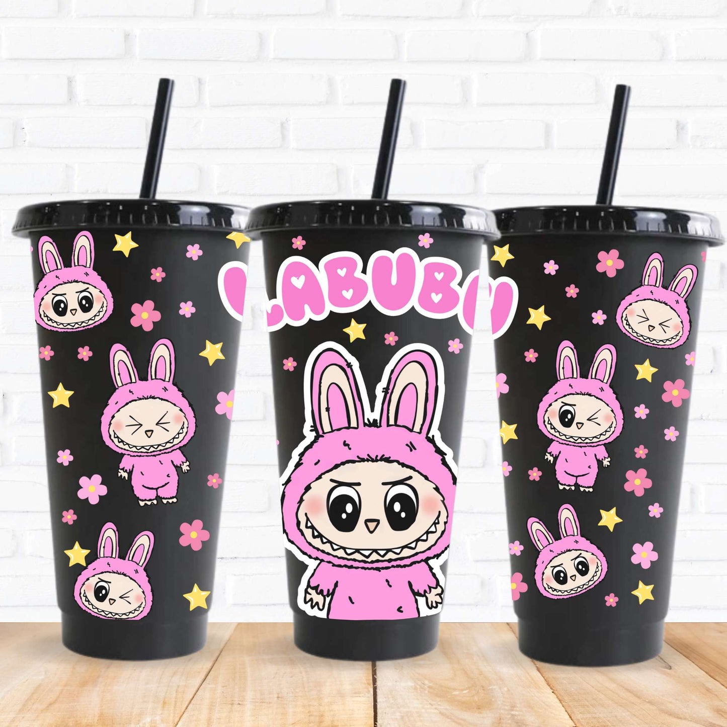 Pink Monster | UV DTF Wrap