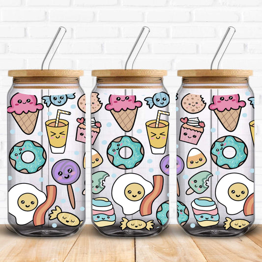 Kawaii Snacks | UV DTF Wrap