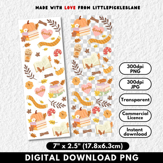 Autumn Reader | Bookmark Digital Download