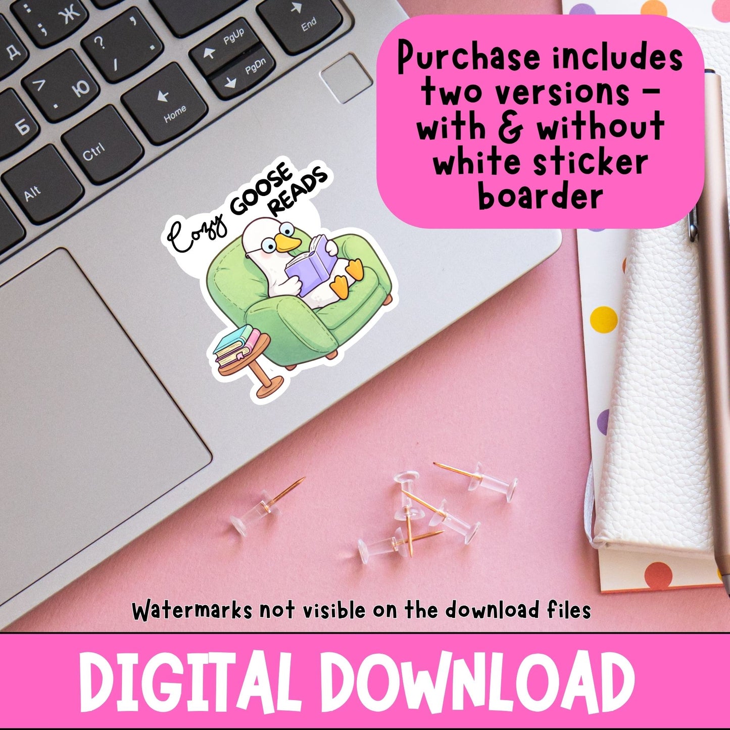 Cozy Goose Reads | Digital Download