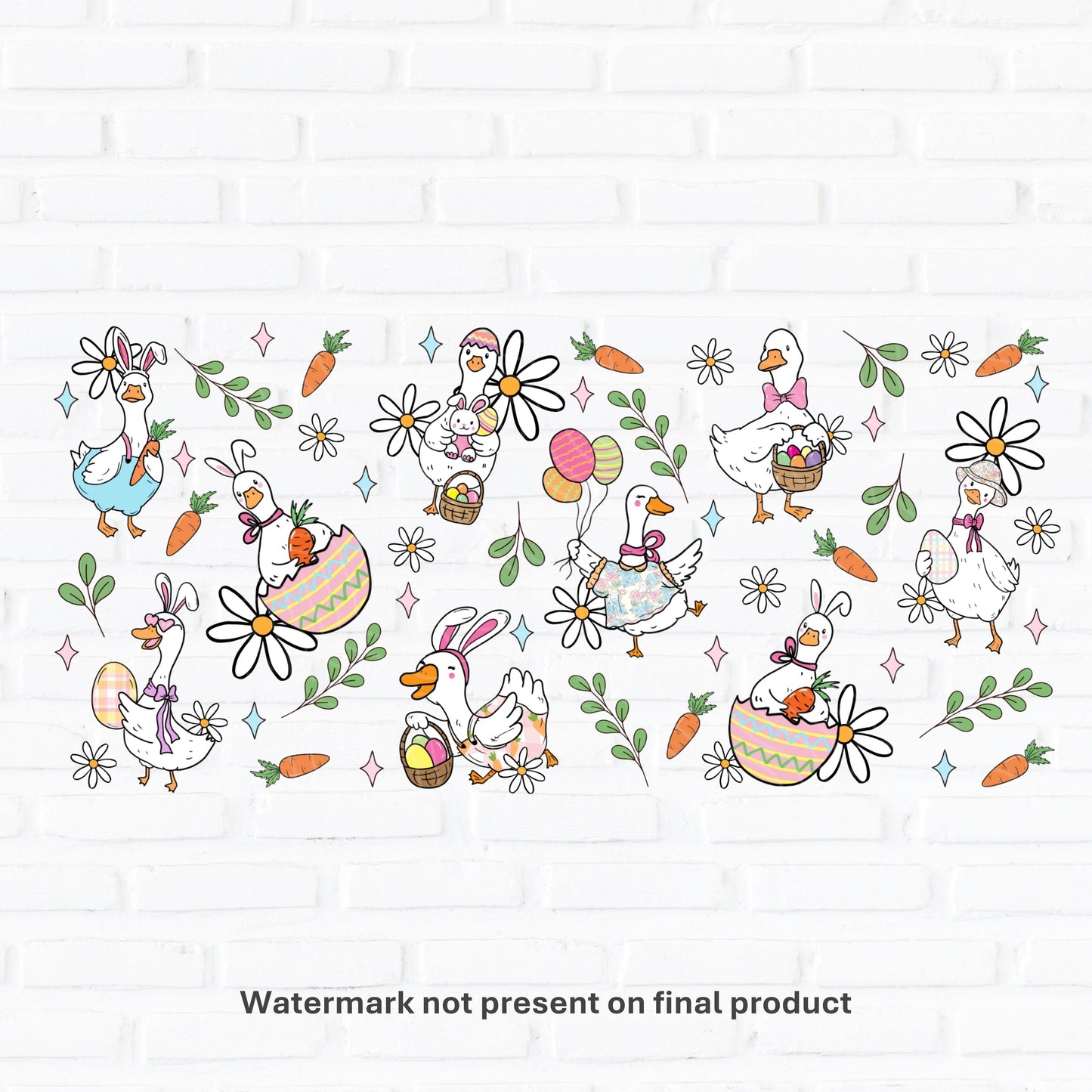 Easter Goose | UV DTF Wrap