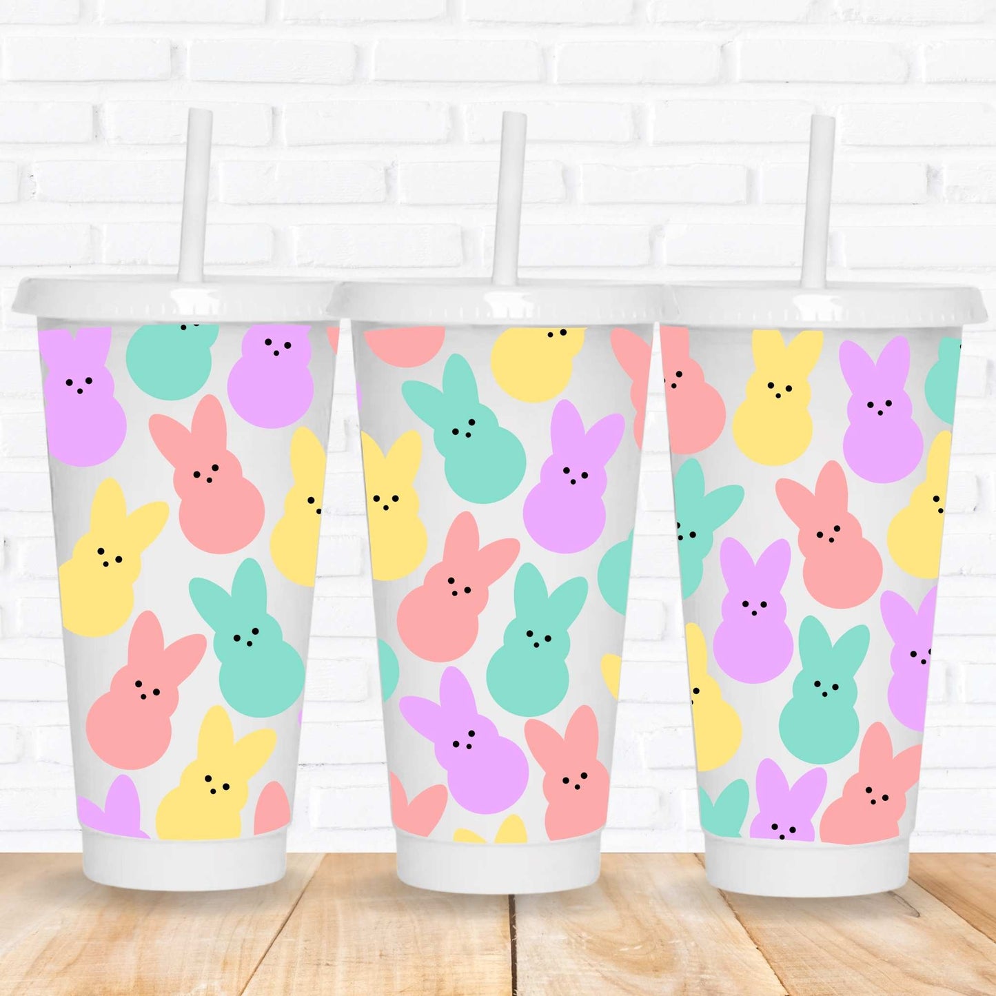 24oz easter cold cup wraps uk printed