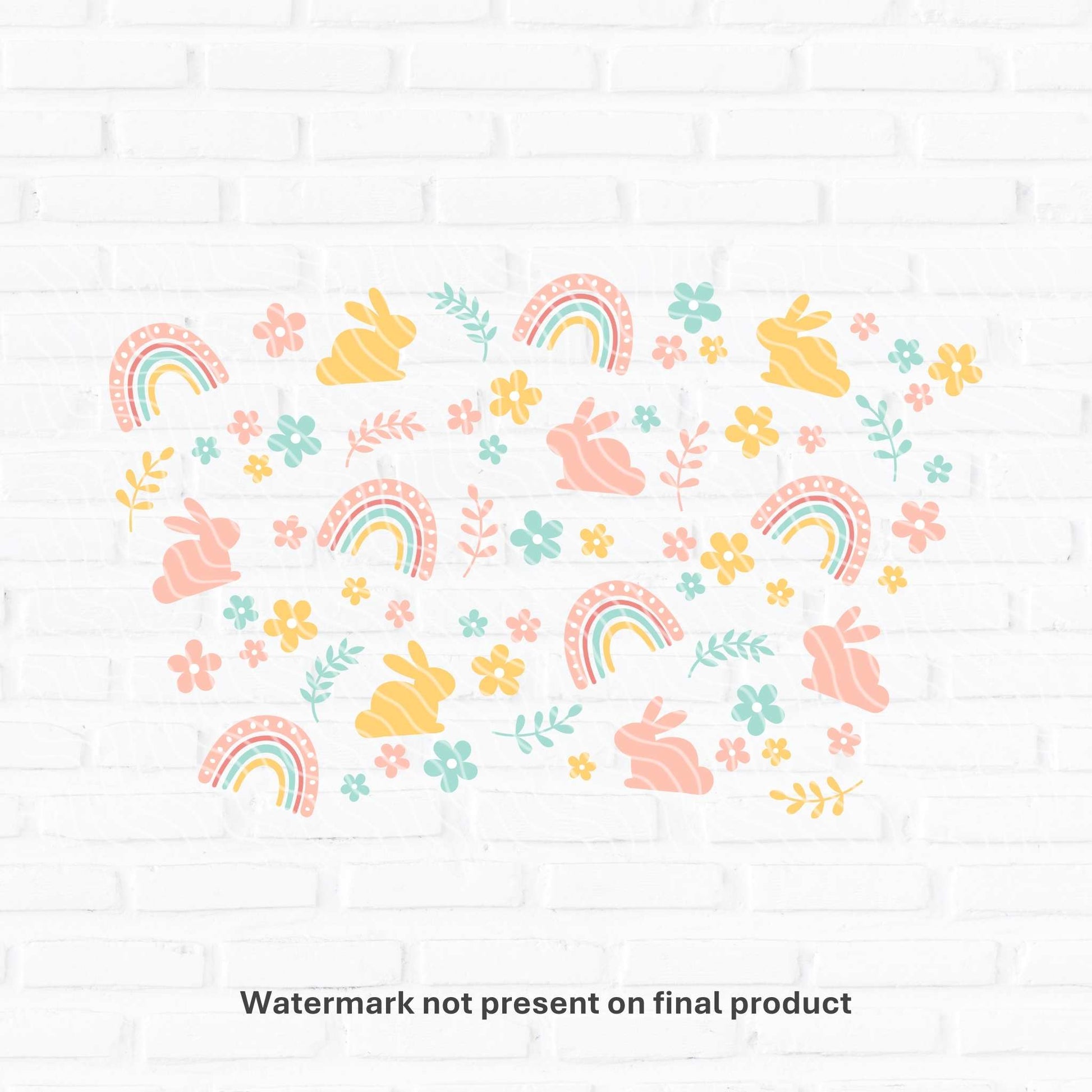 cute uv dtf wraps for easter