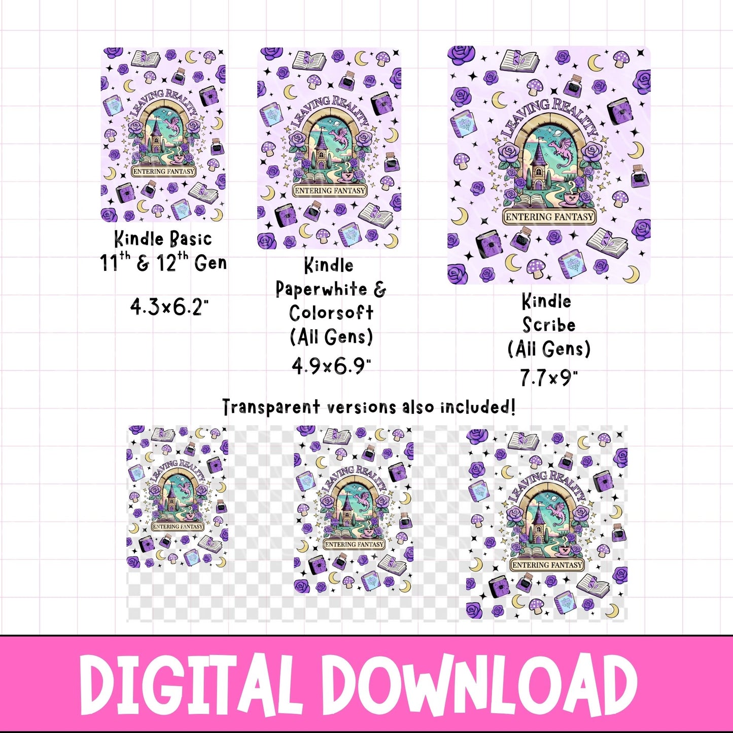Leaving Reality, Entering Fantasy | Digital Download