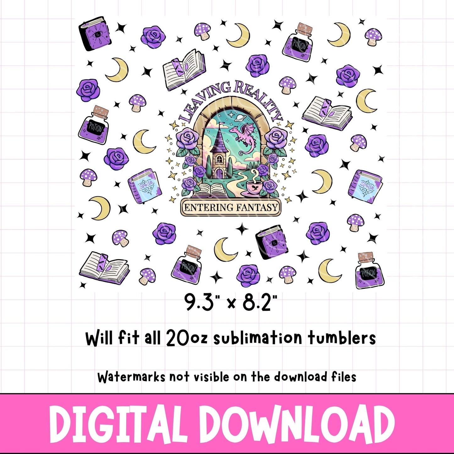 Leaving Reality, Entering Fantasy | Digital Download