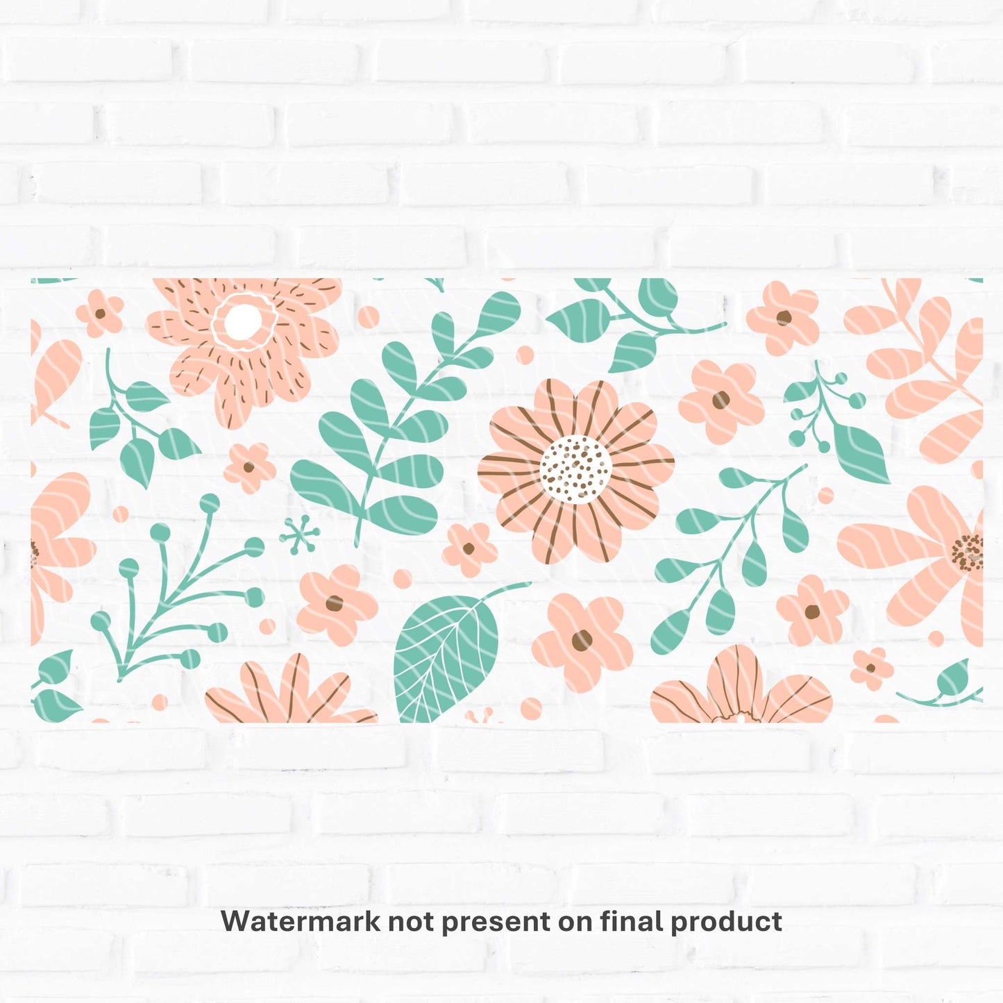 Floral | UV DTF Wrap