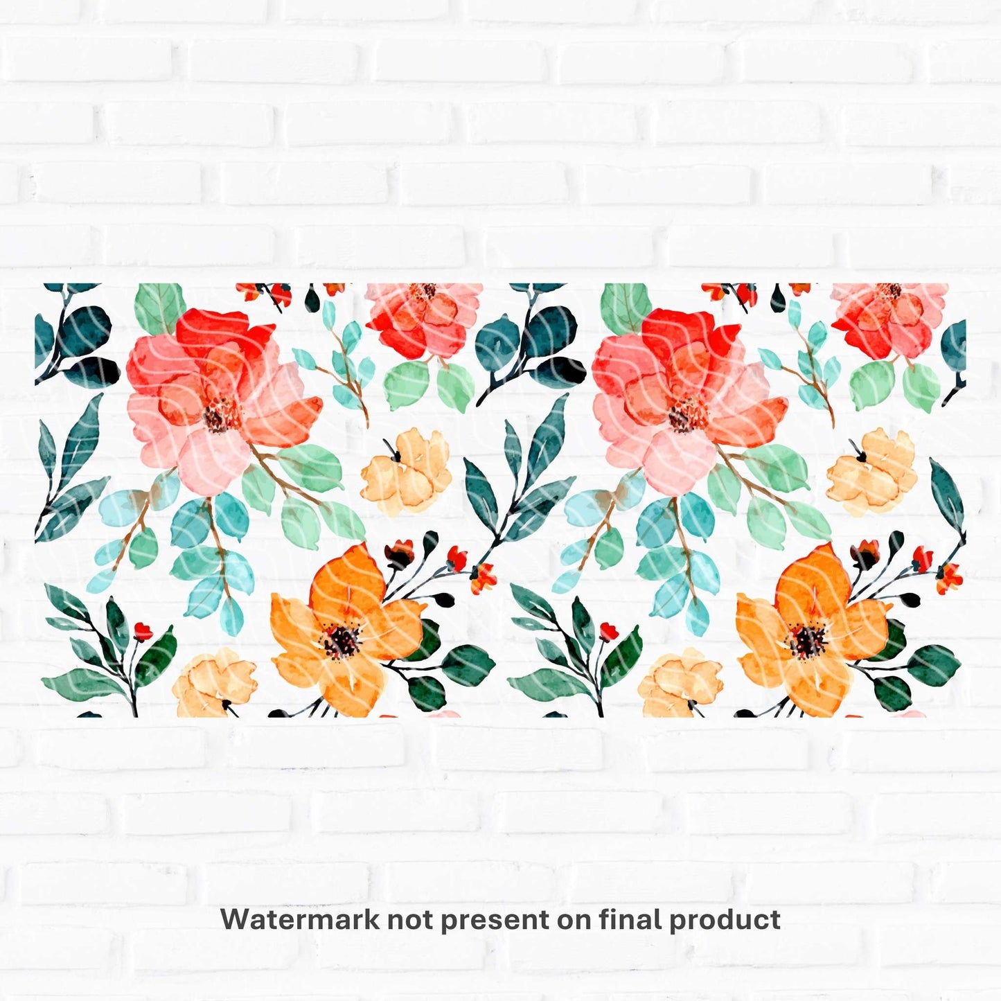 Floral | UV DTF Wrap