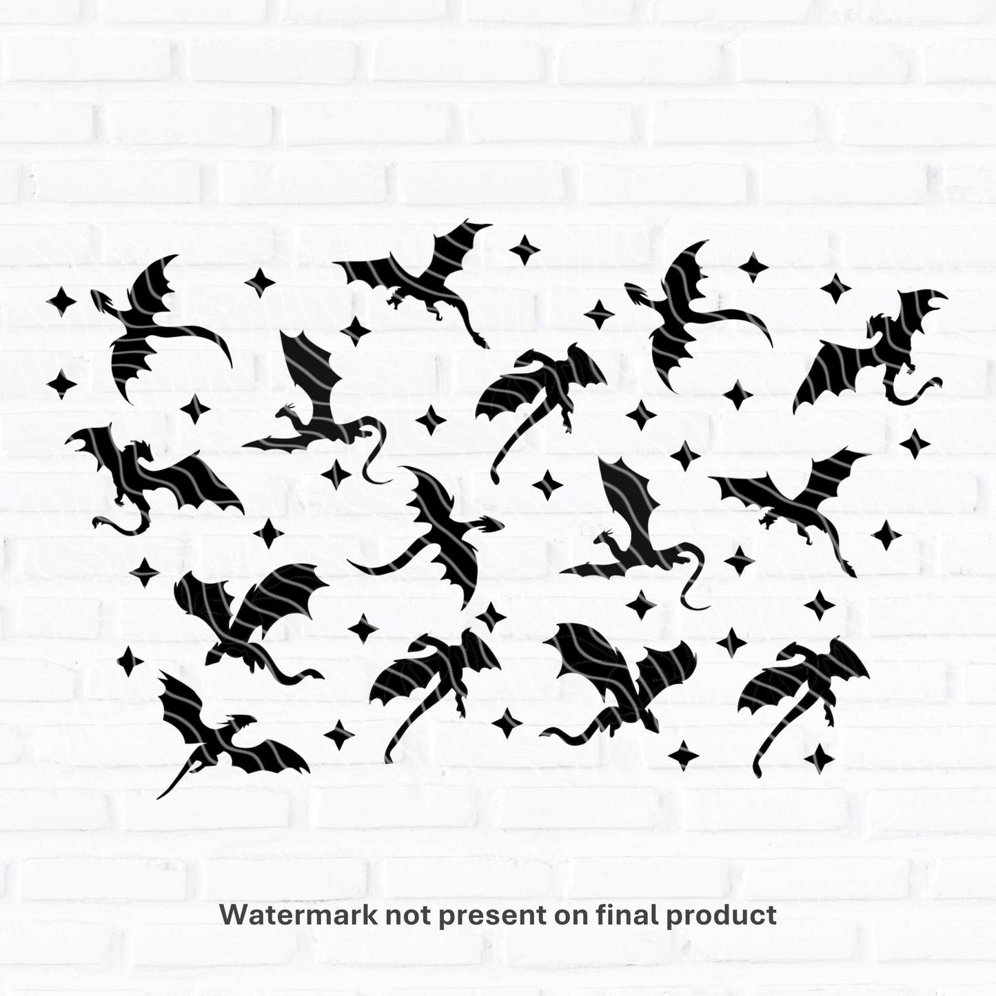 Dragons | UV DTF Wrap